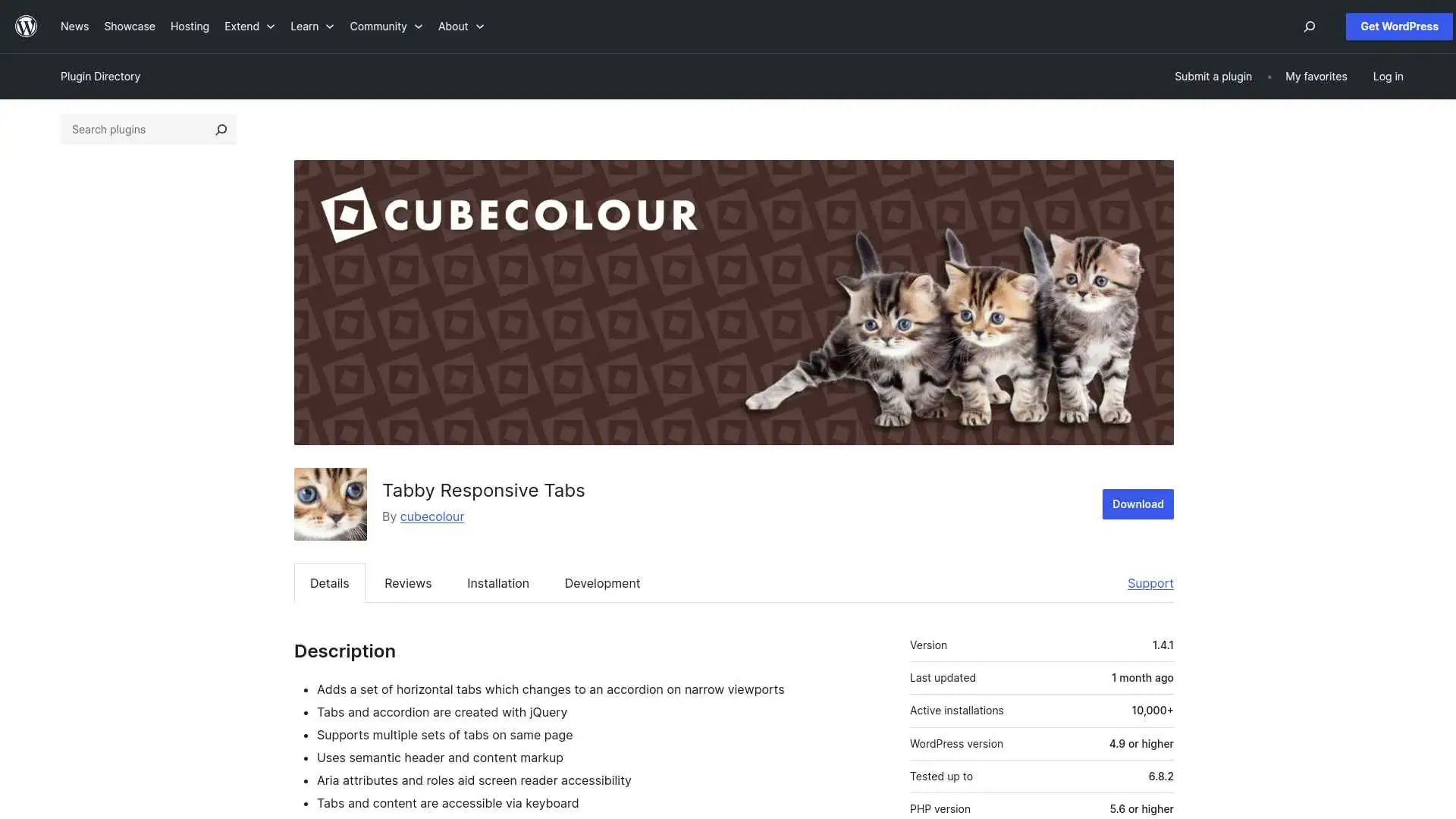 Tabby Responsive Tabs image