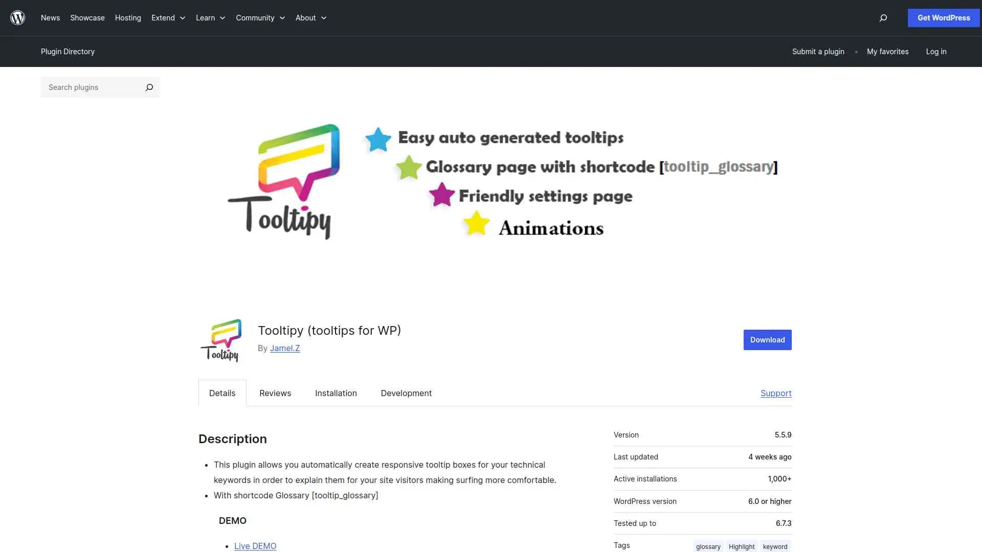 5 Best Tooltip Plugins for WordPress Compared 9 Tooltipy image