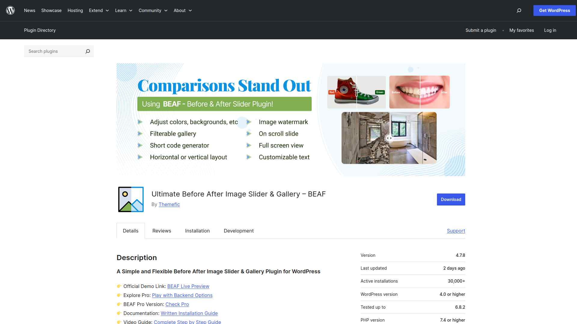 Ultimate Before After Image Slider Gallery image