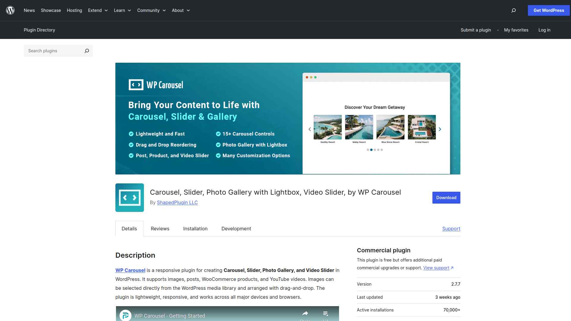 WP Carousel image