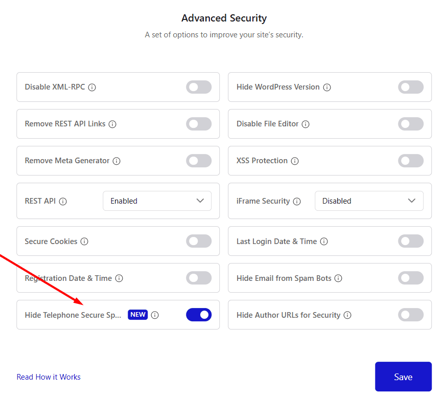 Introducing the Latest Nexter Extension Features: From SMTP Email to Stronger Security 8 advanced security 1