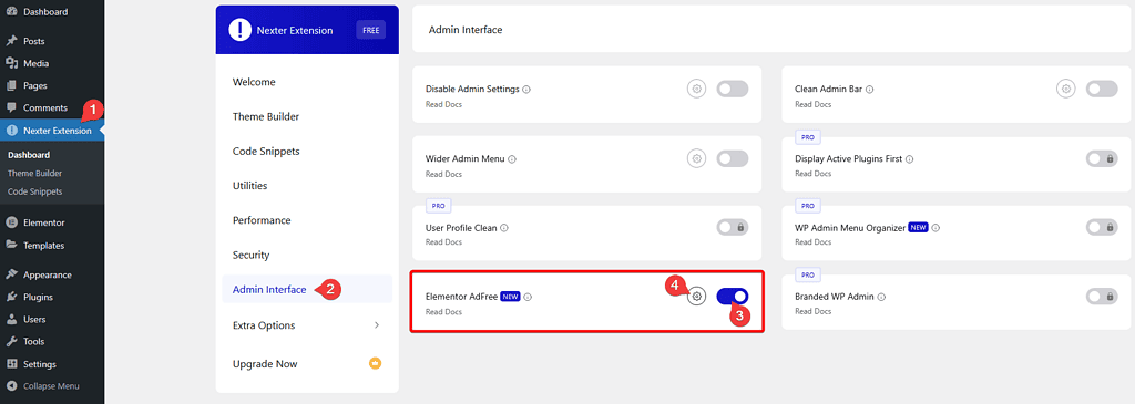 How to Hide Elementor Banners in WordPress? 5 enable elementor addfree