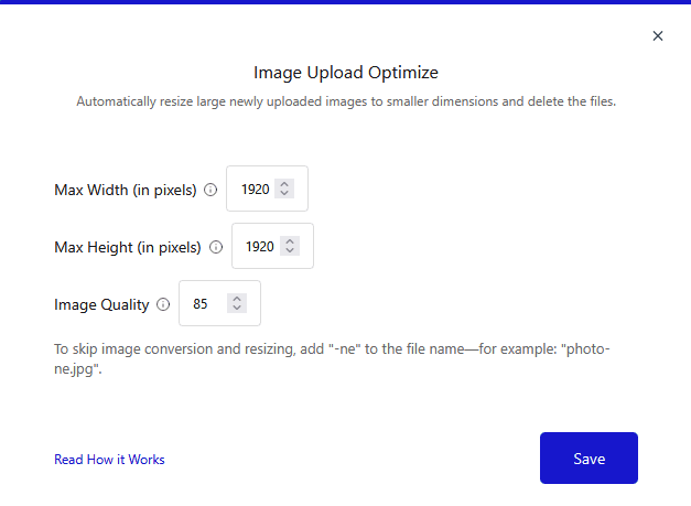 How to Optimize Image while Uploading in WordPress? 7 image upload optimize popup pro new