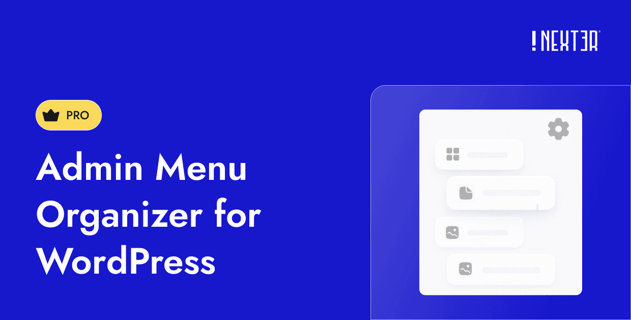 Admin Menu Organizer for WordPress