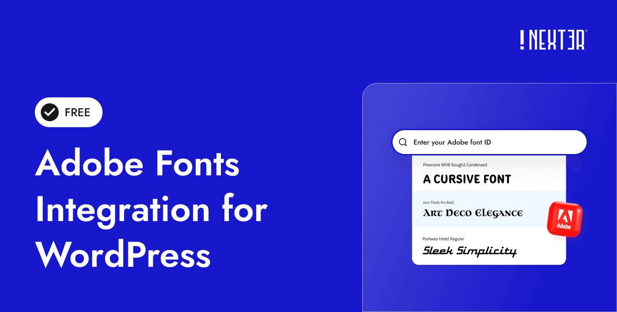 Adobe Fonts Integration for WordPress Adobe Fonts Integration for WordPress