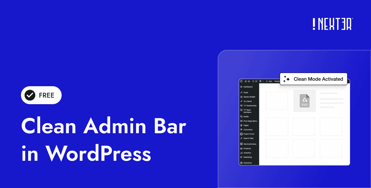 Clean Admin Bar in WordPress