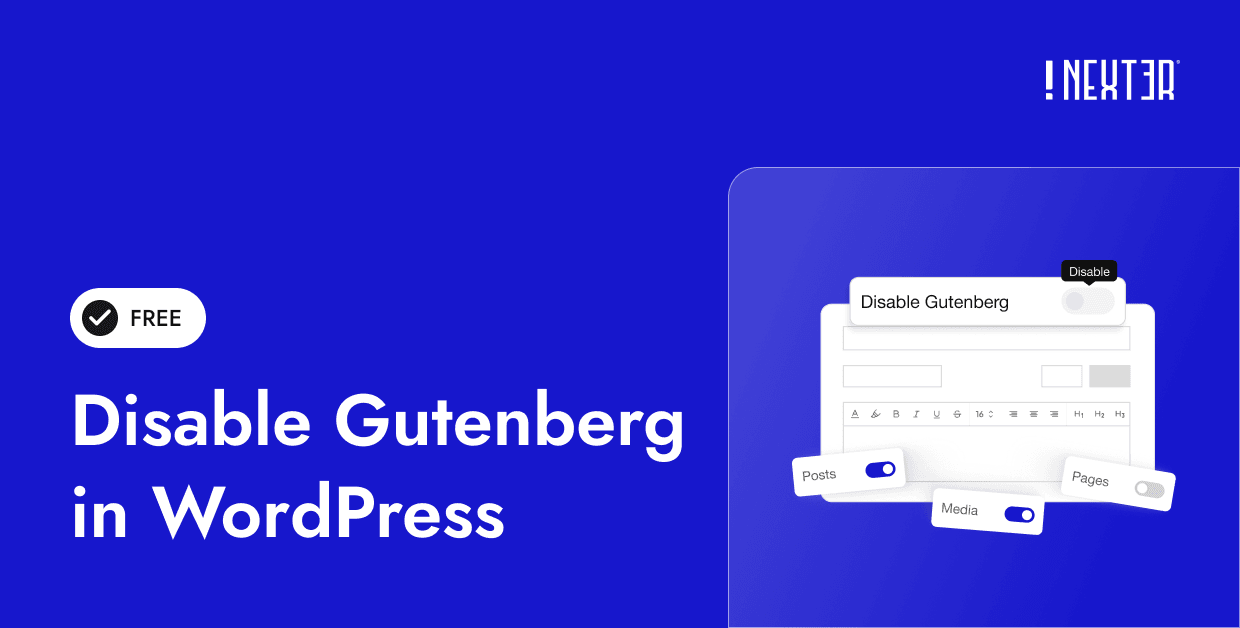 Disable Gutenberg in WordPress Disable Gutenberg in WordPress