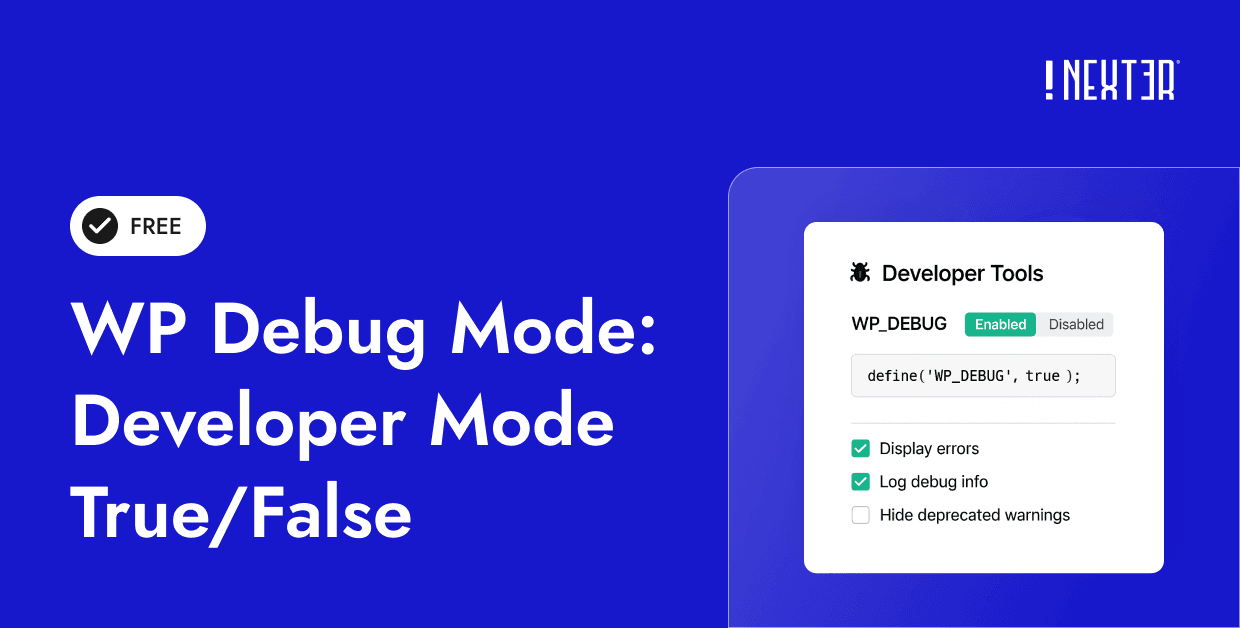 One-Click Enable WordPress Debug Mode One-Click Enable WordPress Debug Mode