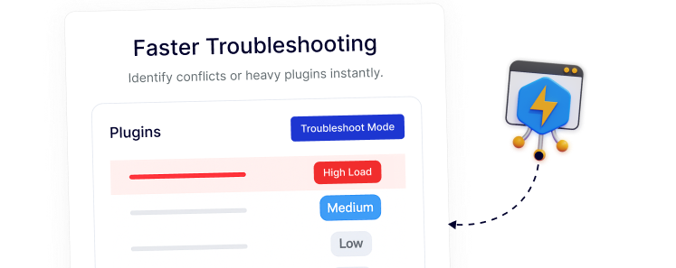 Faster troubleshooting