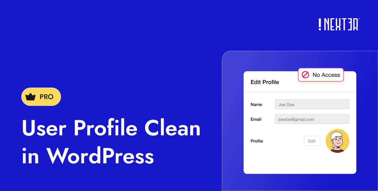 Clean User Profile in WordPress