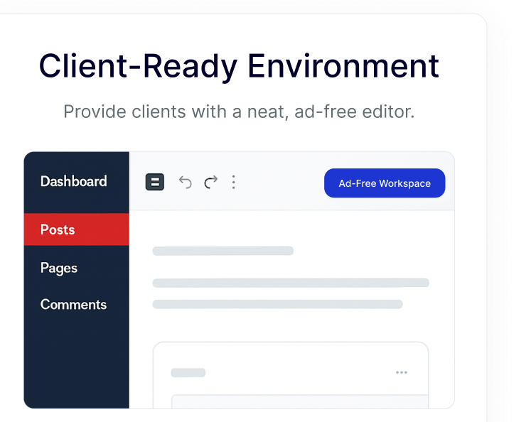 client ready environment