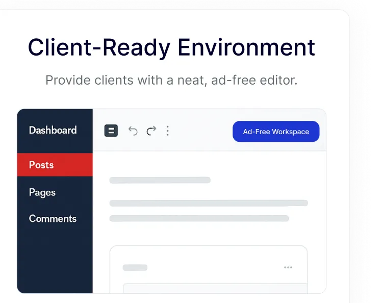 client ready environment