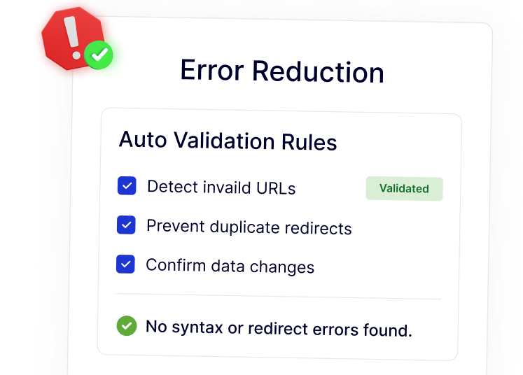 error reduction