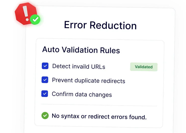 error reduction
