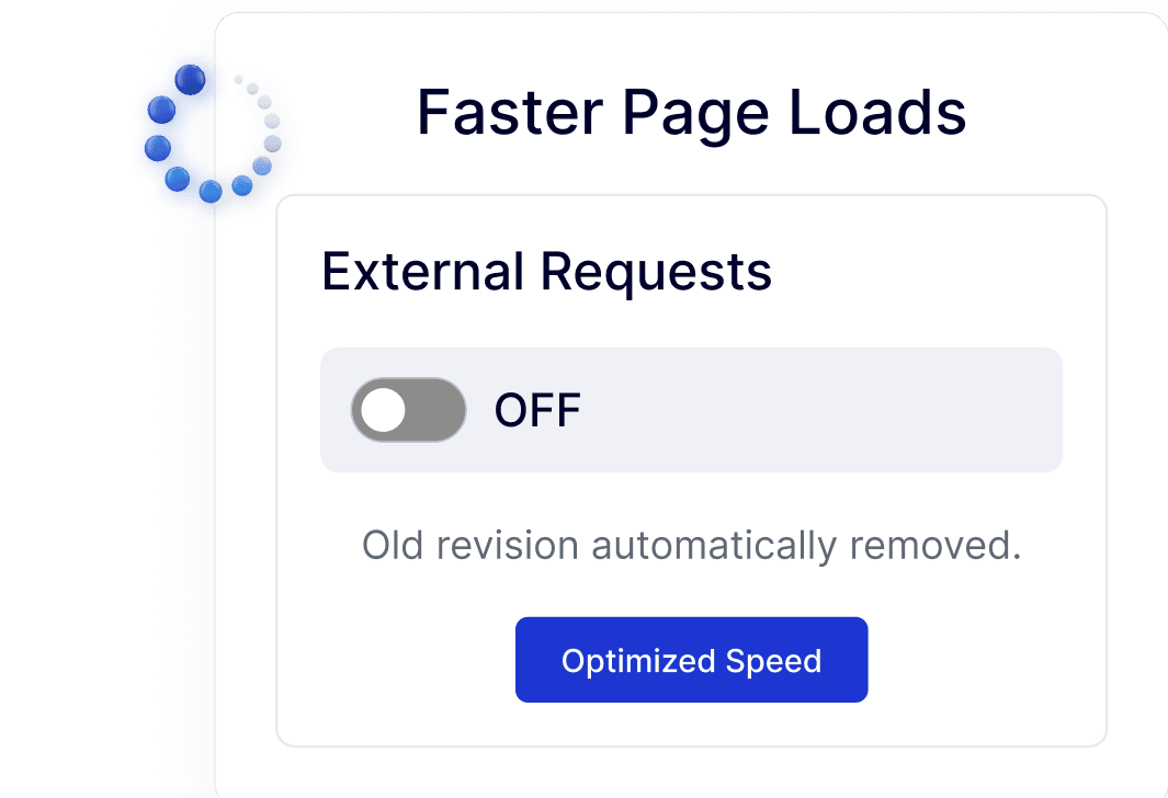 faster page loads