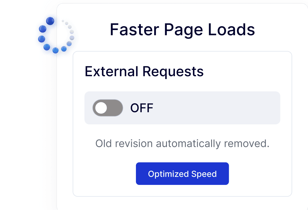 faster page loads