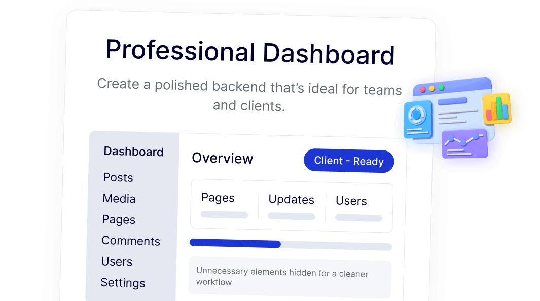 professional dashboard