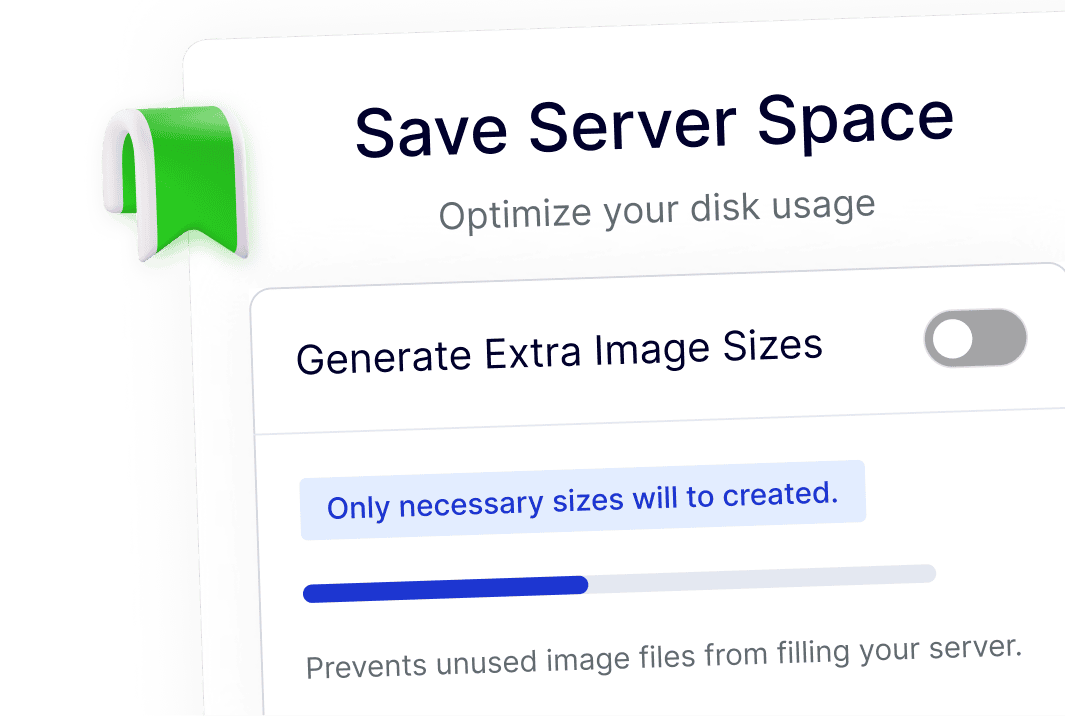 save server space