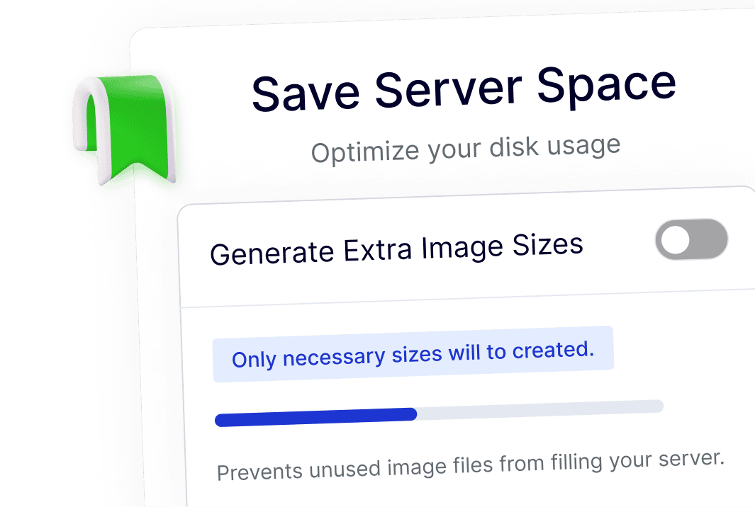 save server space