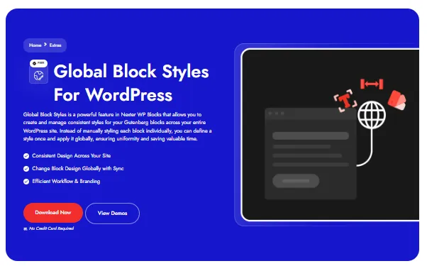 2025 With Nexter: How We Simplified WordPress Website Building 7 Global Blocks Style