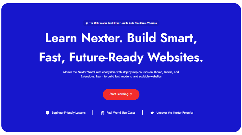 Launched Nexter Academy