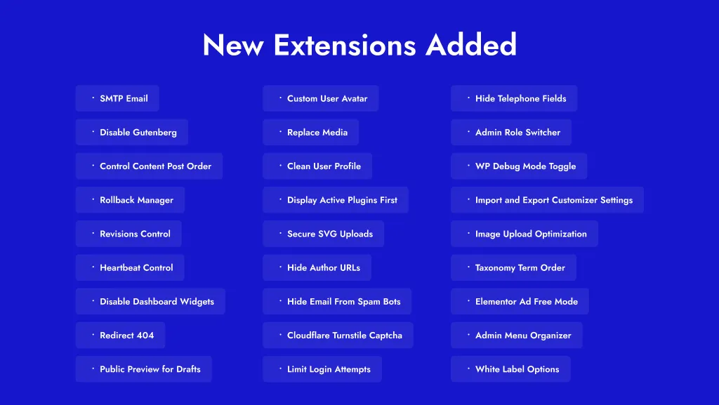 2025 With Nexter: How We Simplified WordPress Website Building 3 New Extensions Added