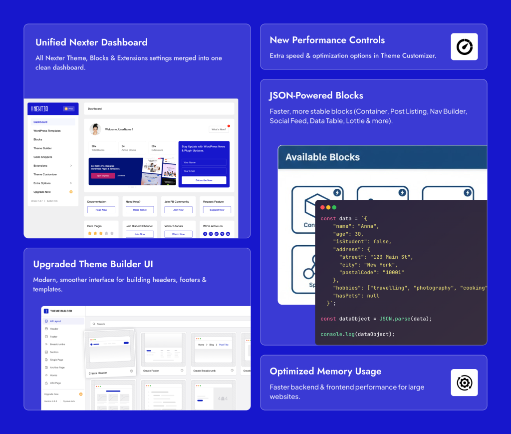 🗞️November 2025 Updates | A Unified Nexter Experience + Final Cyber Monday Call 5 New in Nexter 1