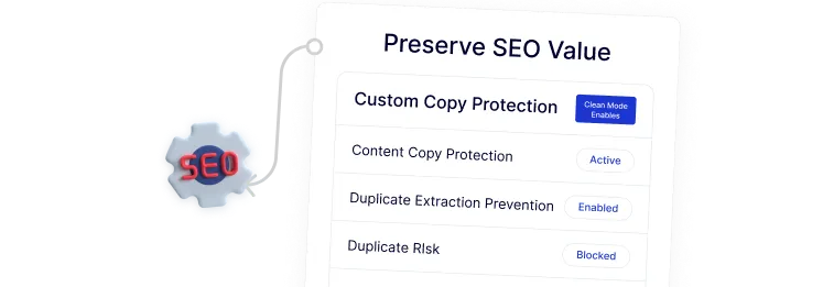 Preserve seo value