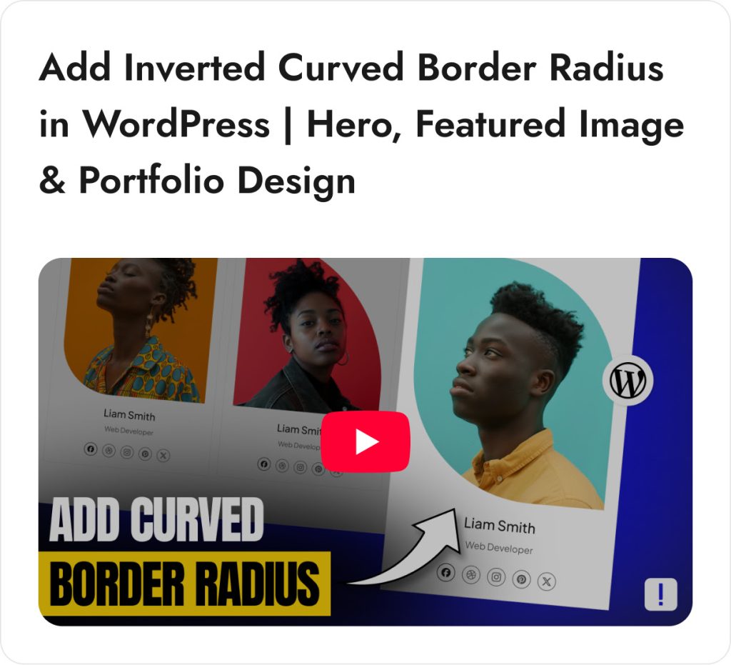 🗞️November 2025 Updates | A Unified Nexter Experience + Final Cyber Monday Call 11 add inverted curved border radius in wordpress