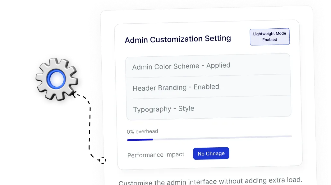 Branded Admin Interface For WordPress 9 easy and lightweight