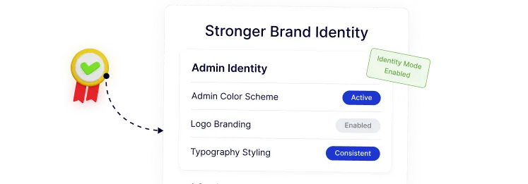 Branded Admin Interface For WordPress 6 stronger brand identity