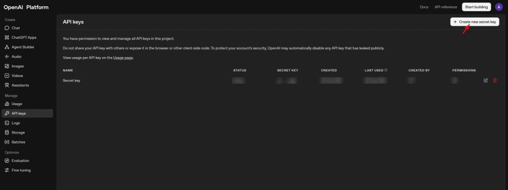 How to Use the AI Image Generator of Nexter Blocks? 3 open ai api key 1
