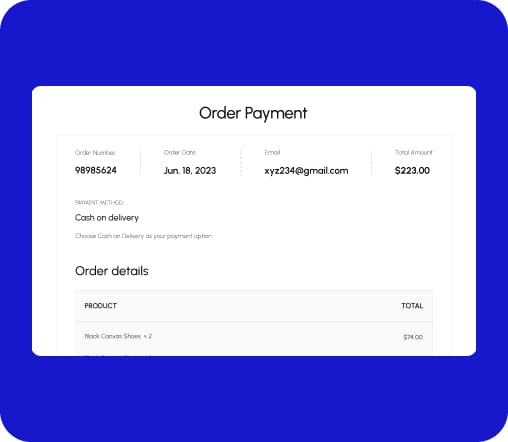 Order Payment