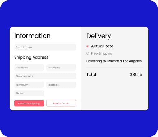 Shipping Address