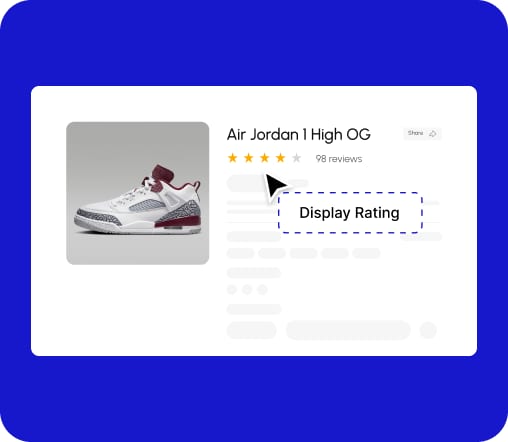 Single Product Ratings