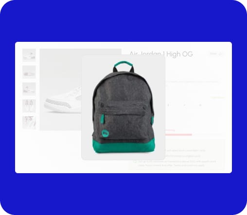 single product image