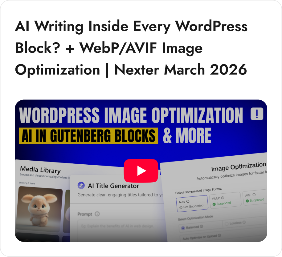 wordpress image optimization