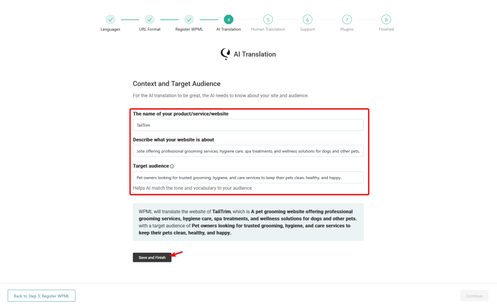 How to Use WPML to Translate Nexter Blocks? 5 wpml setup 5