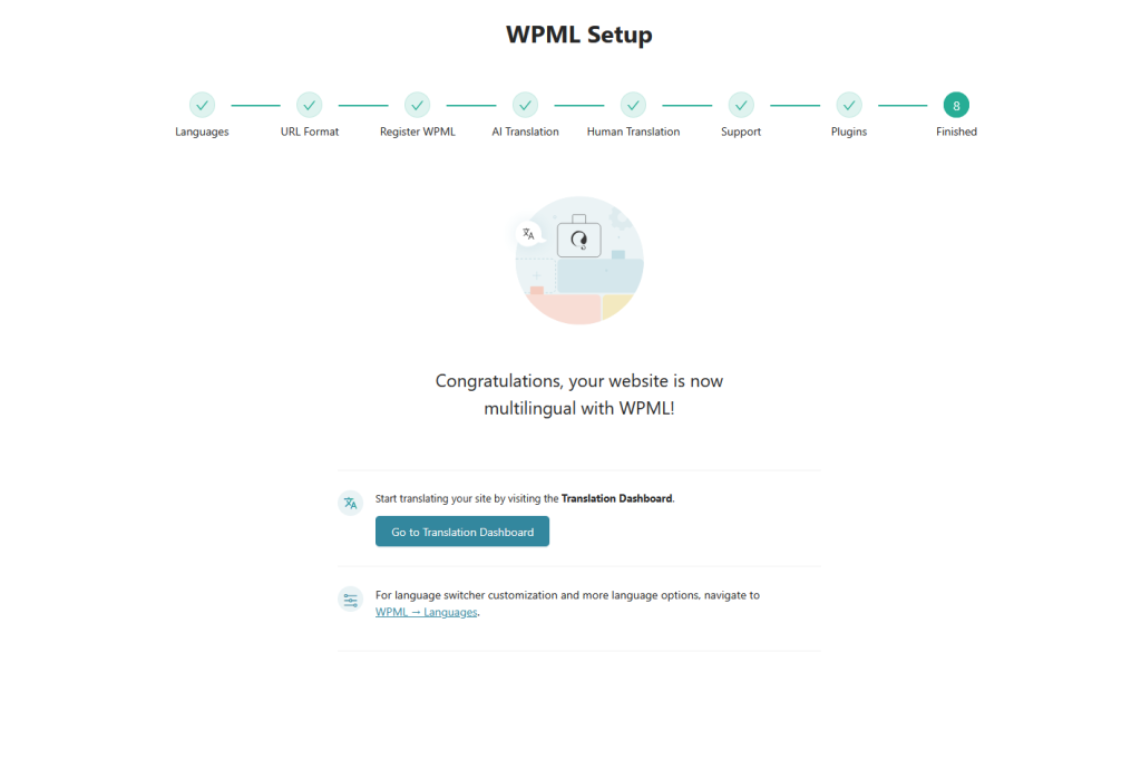 How to Use WPML to Translate Nexter Blocks? 9 wpml setup 9