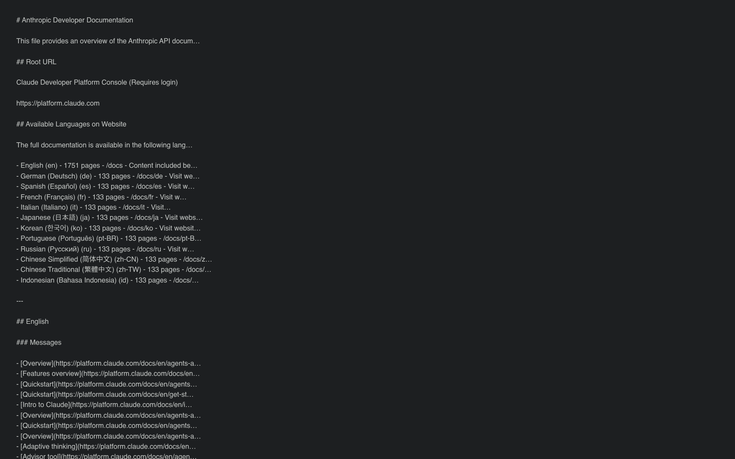Anthropic llms.txt file example