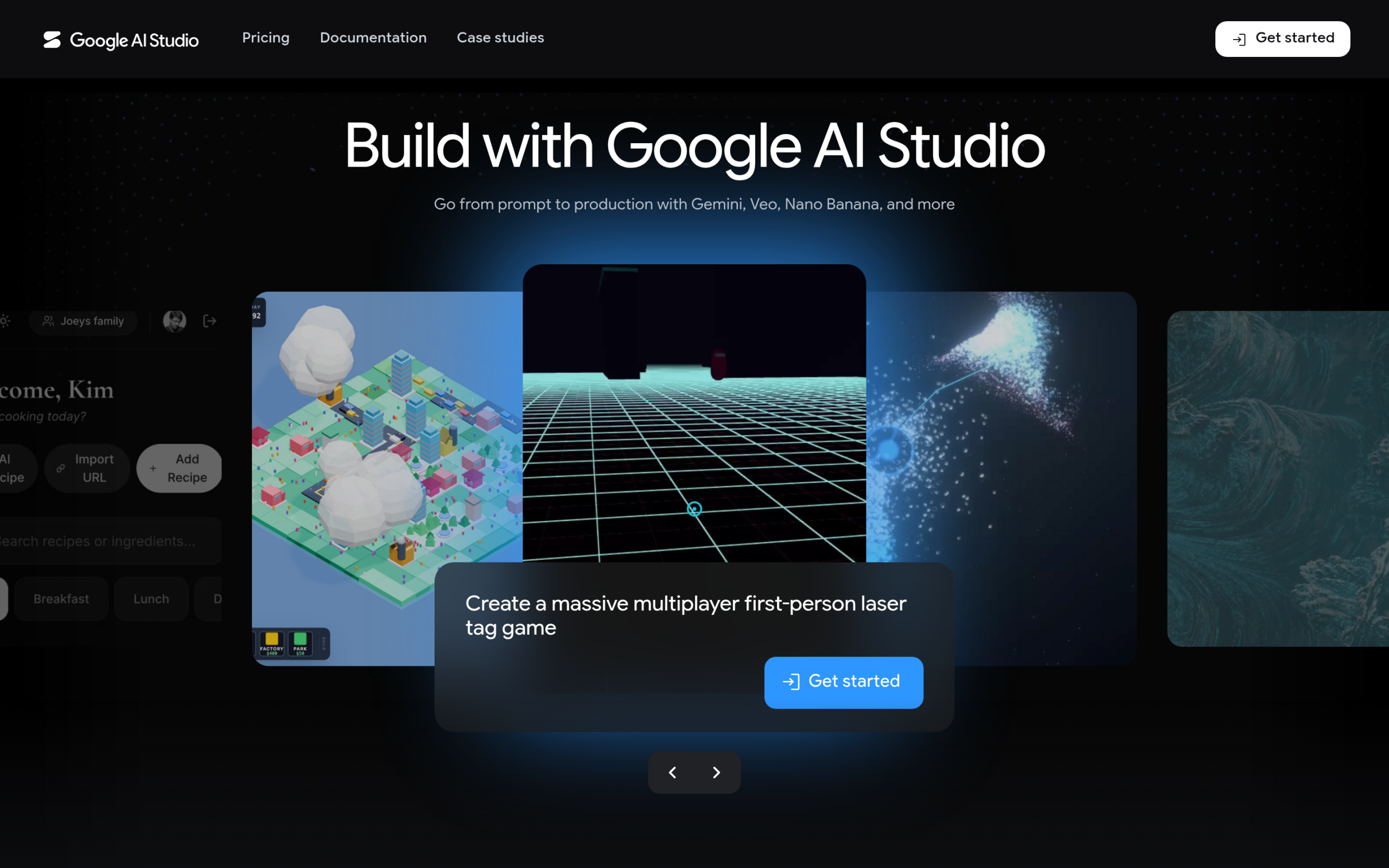 How to Use the Gemini API in WordPress (and Get Cited by Gemini) in 2026 Google AI Studio welcome page where you create a Gemini API key