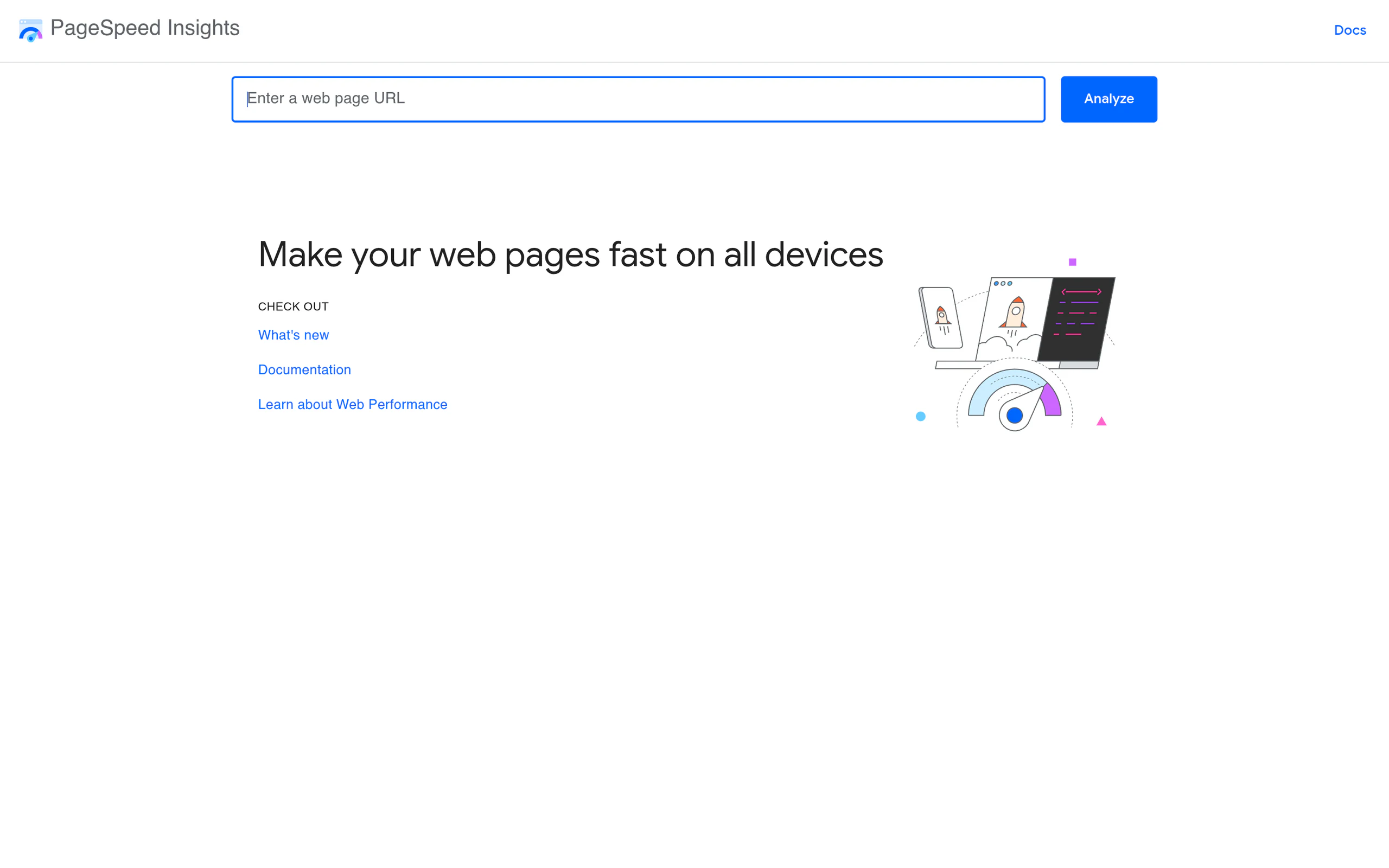 Google PageSpeed Insights tool for measuring Core Web Vitals on a WooCommerce store