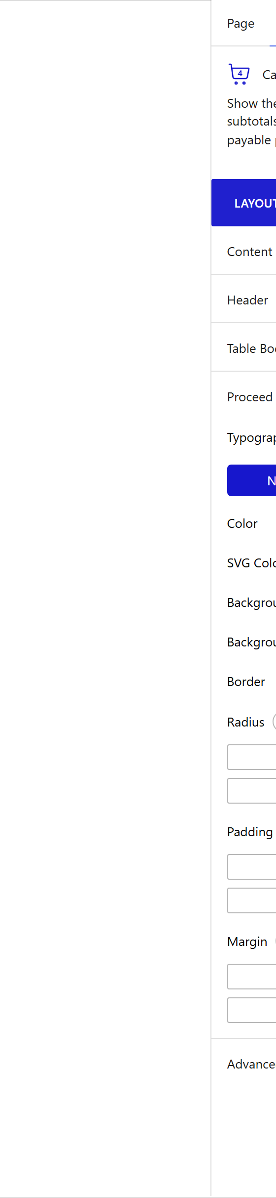 How to Style the Cart Total Block - Style tab