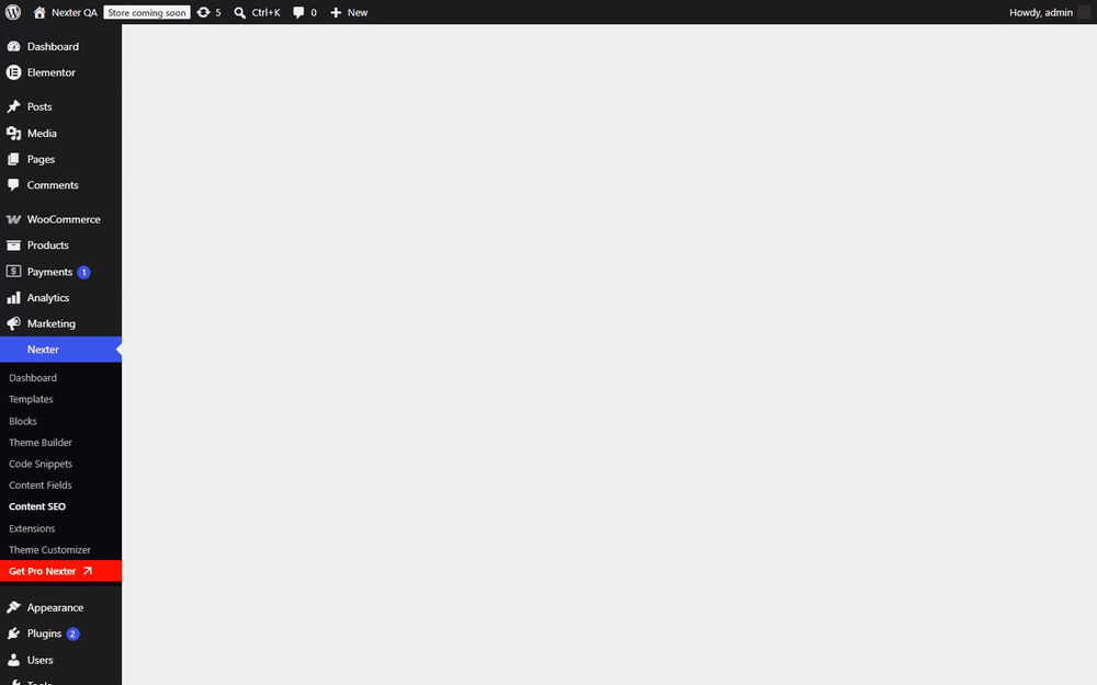 Nexter SEO Robots.txt Editor showing the editable rules and Save button