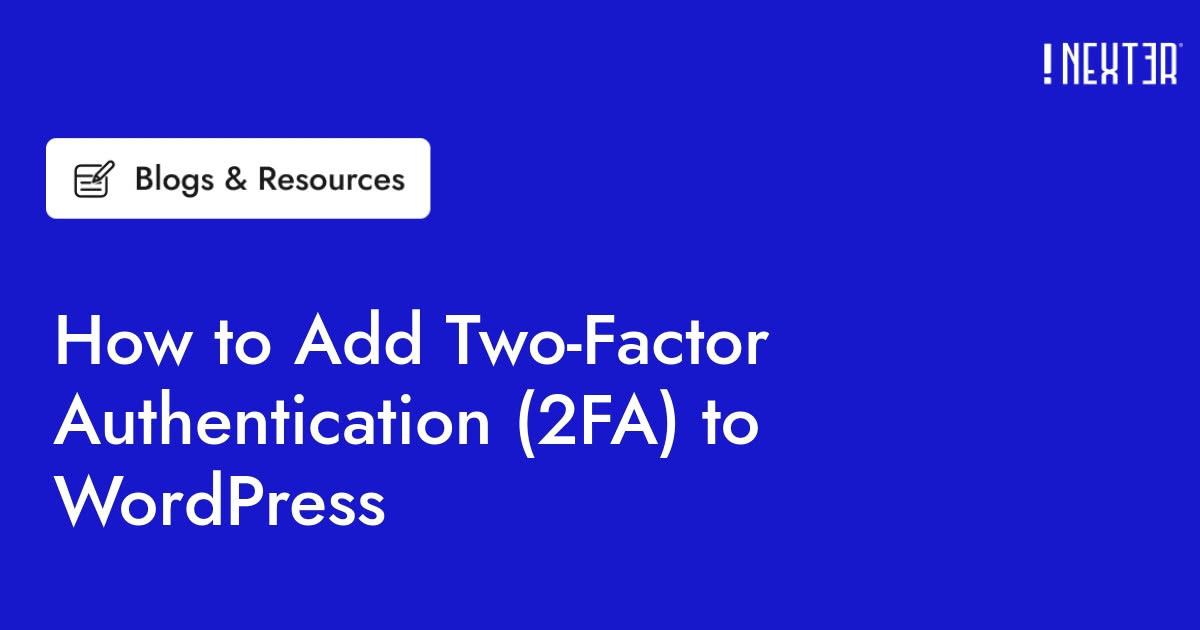 How to add two-factor authentication to WordPress