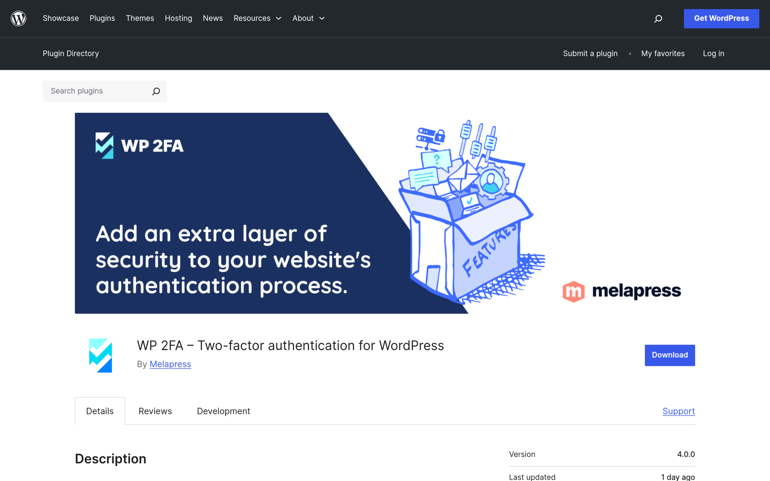 WP 2FA plugin by Melapress on WordPress.org