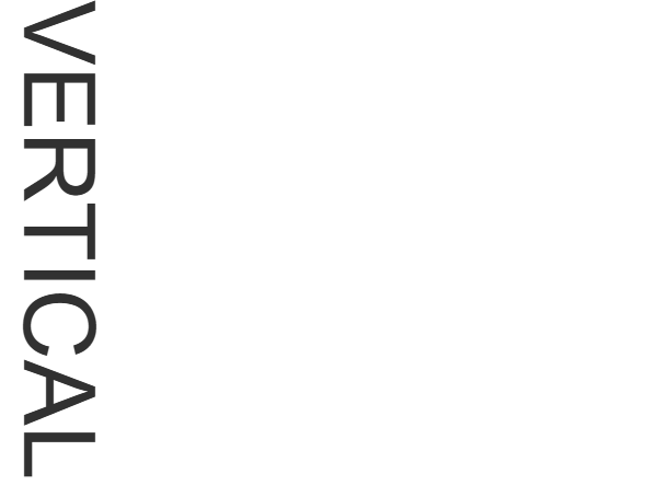 A published heading with vertical text