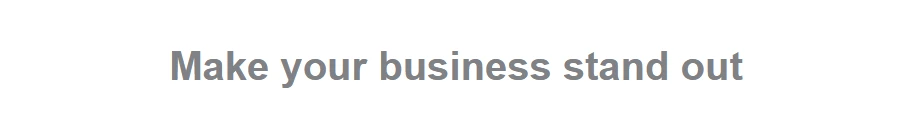 Nexter Blocks Heading Animation front end: the Zigzag highlight drawn around the word business